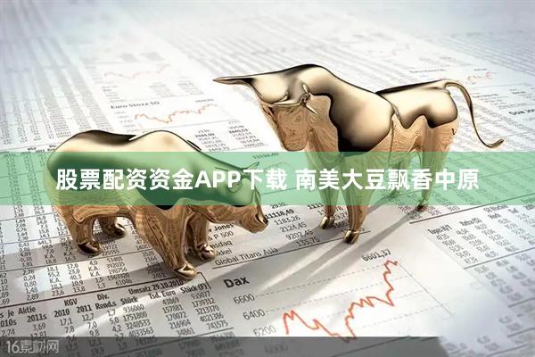 股票配资资金APP下载 南美大豆飘香中原