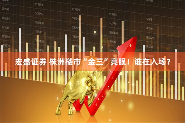 宏盛证券 株洲楼市“金三”亮眼！谁在入场？